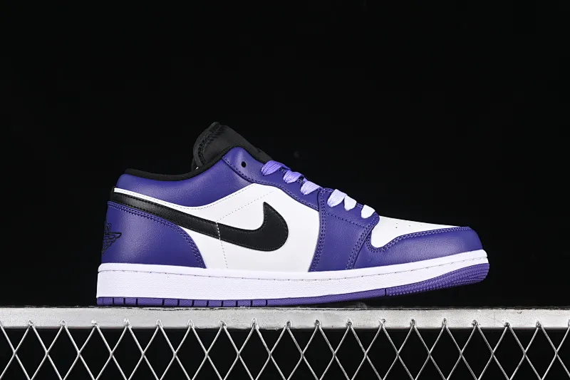 All categories Air Jordan Jordan series basketball shoes Air Jordan 1 Low Air Jordan 1 Low AJ1 Joe 1 grape purple low-top basketball shoes 553558-500